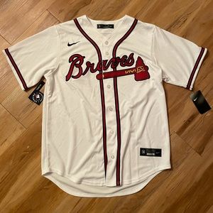 Atlanta Braves Nike White Home Jersey - Medium
